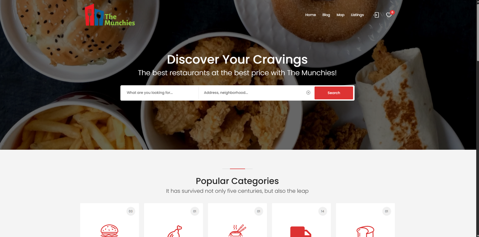 The Munchies website capture (themunchies.com)